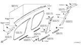 Diagram for 2008 Infiniti M35 Interior Trim - Quarter Panels