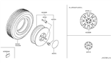 Diagram for 2003 Infiniti FX35 Wheels, Covers & Trim
