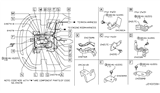 Diagram for 2006 Infiniti FX45 Wiring Harness, Electrical Components