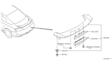 Diagram for 2003 Infiniti G35 Bumper & Components, Spoiler
