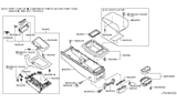 Diagram for 2006 Infiniti G35 Console