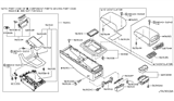 Diagram for 2006 Infiniti G35 Console