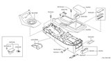 Diagram for 2006 Infiniti G35 Console