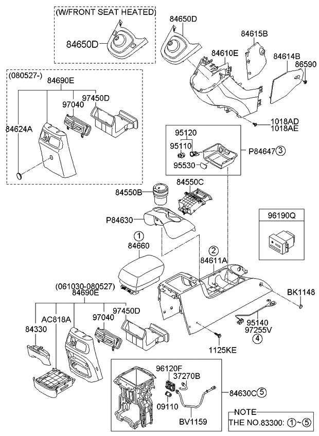 Kia 955351D000RU Jack Blank'K Assembly-Ha