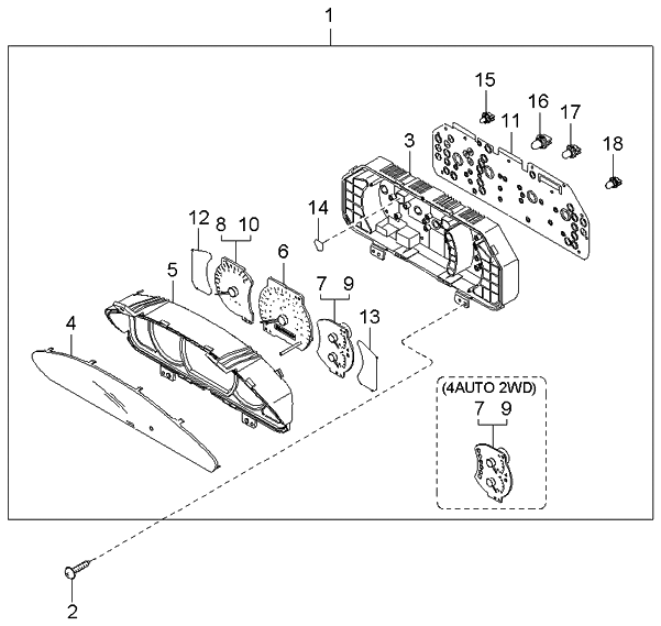 Kia 94360FD200 Window Plate