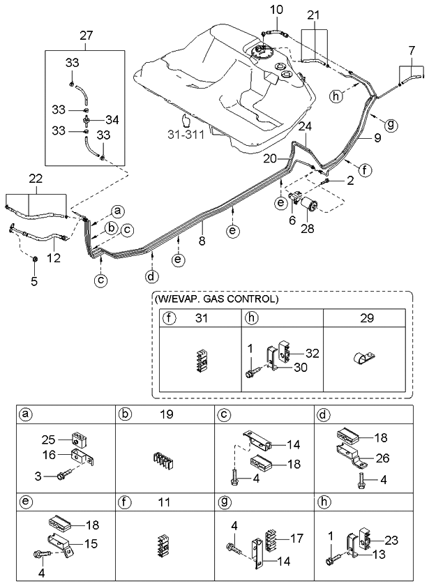 Kia 1125006351 Bolt-Washer Assembly