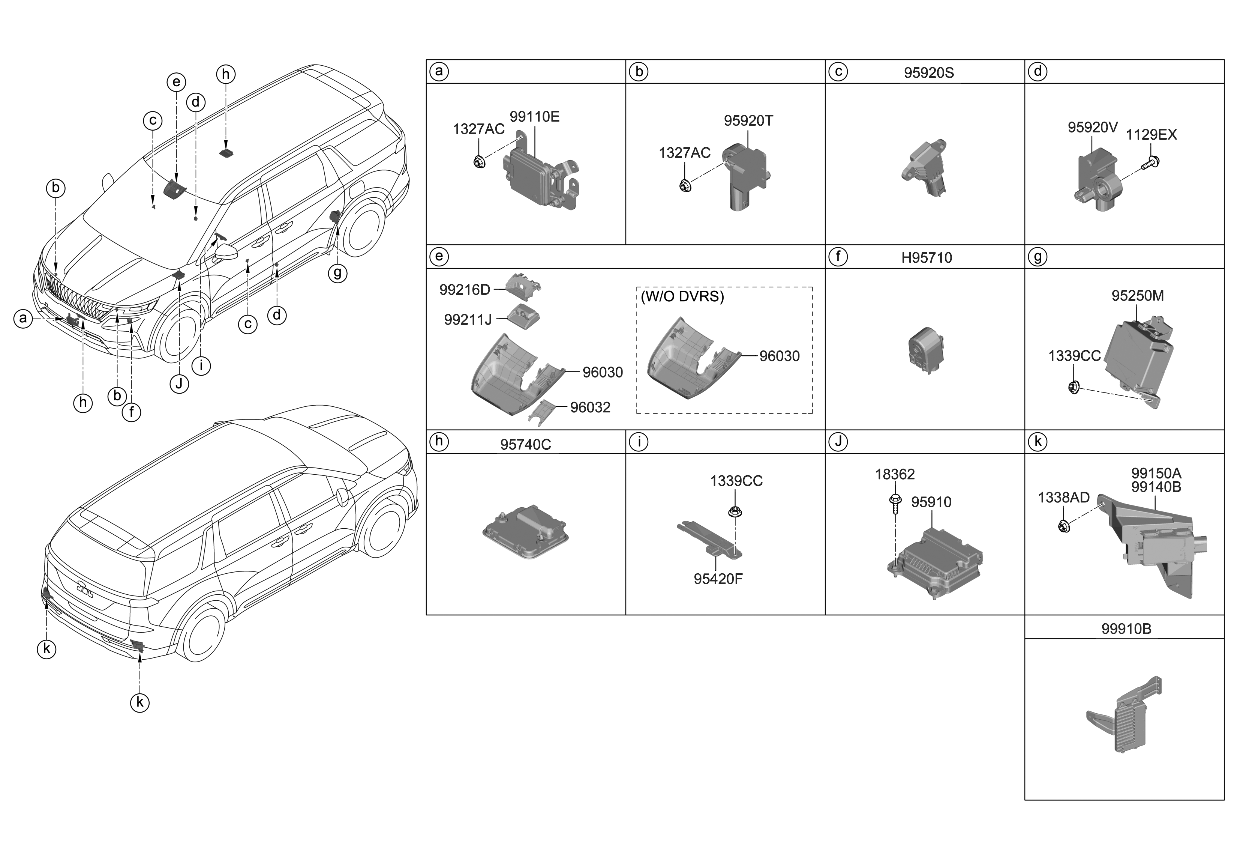 Kia 95250R0200 Unit Assembly-Inverter