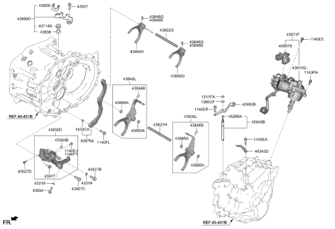2022 Kia Soul  Bolt Diagram for 1140308353