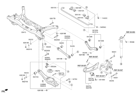 2019 Kia Niro  Nut Diagram for 1338608007K