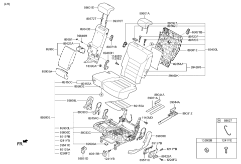2016 Kia Sorento  Bolt Diagram for 1140610301