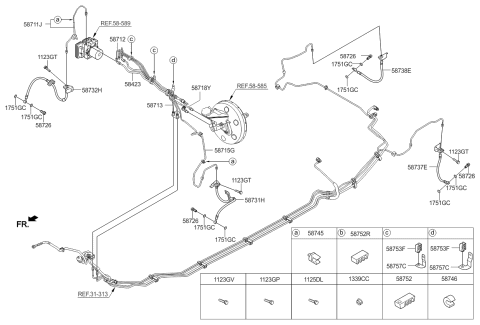 2015 Kia Sorento  Bolt Diagram for 1123308126K