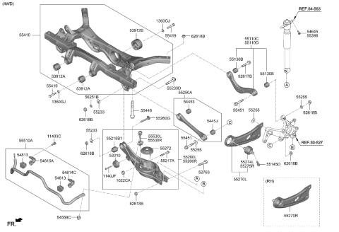 2024 Kia Seltos  DAMPER ASSY-DYNAMIC Diagram for 54699G9000