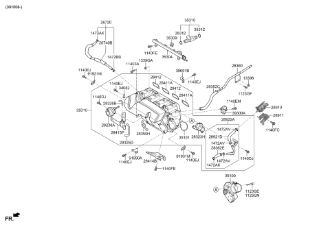 2009 Kia Forte Koup  Bolt Diagram for 1123306506K