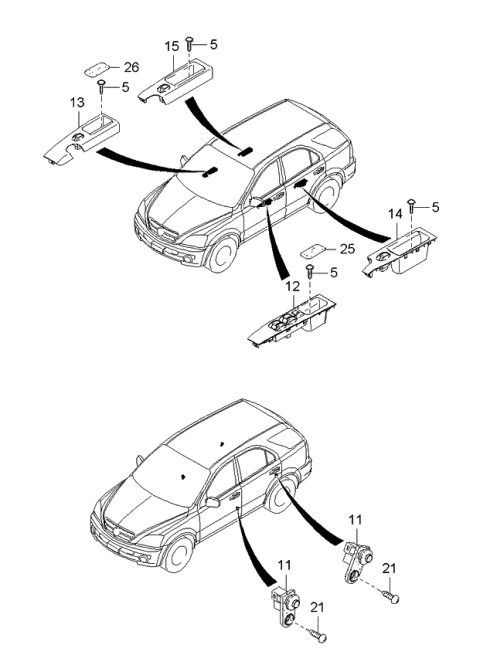 2004 Kia Sorento  Screw-Machine Diagram for 1229306163