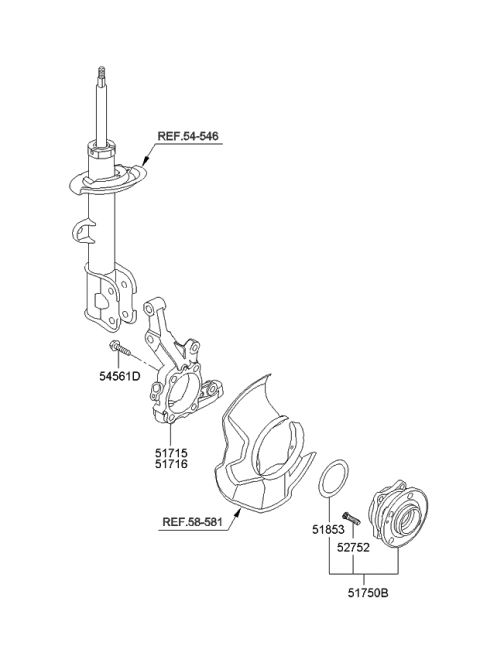 2010 Kia Sorento  Washer Diagram for 517552B010