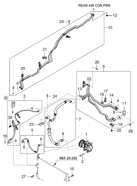 2006 Kia Sedona  Bolt Diagram for 1129410356K