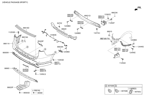 2015 Kia Sedona  Sensor ASY-Ultrasonic Diagram for 95720A9100ABT