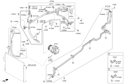 2020 Kia Sedona  Clip Diagram for 977944D910