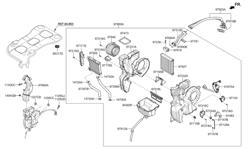 2019 Kia Sedona  FASTENER Diagram for KK37668865