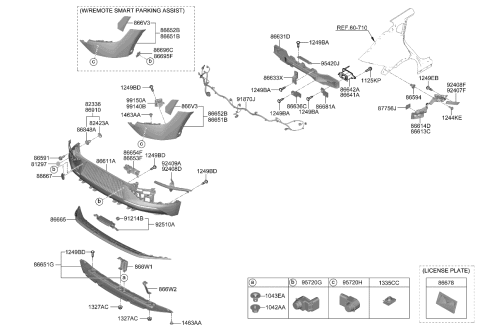 2024 Kia EV6  Antenna Assy-Smartke Diagram for 95460BV000