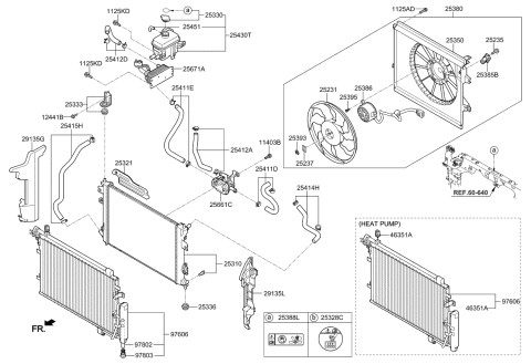 2017 Kia Soul EV  Blower Assembly Diagram for 25380E4000