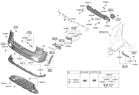 2019 Kia Niro EV  COUPLER-Under Cover Diagram for 84220B2000