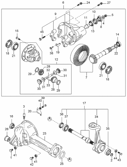1999 Kia Sportage  Clip Diagram for 0G00325421