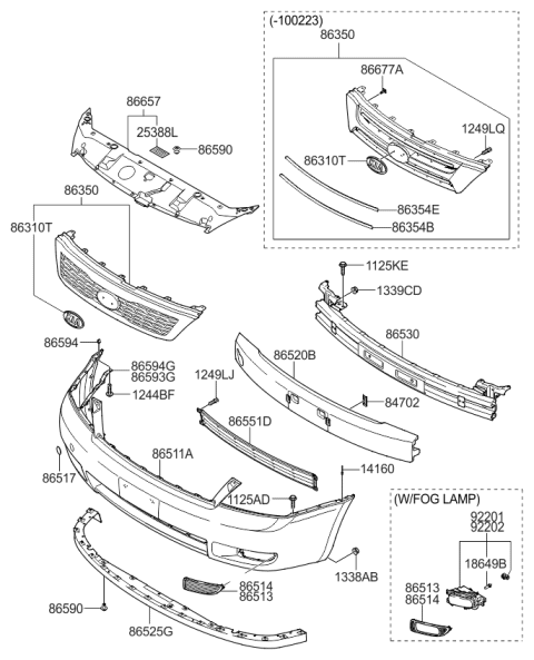 2012 Kia Sedona  Nut-Flange Diagram for 1338505007B