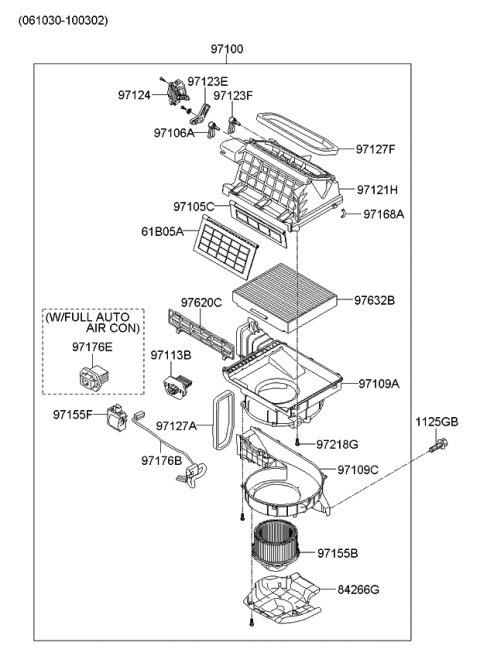 2009 Kia Sedona Cluster Ion Generator Diagram for 971553F000