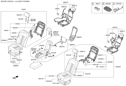 2019 Kia K900  Bolt Diagram for 1124106141