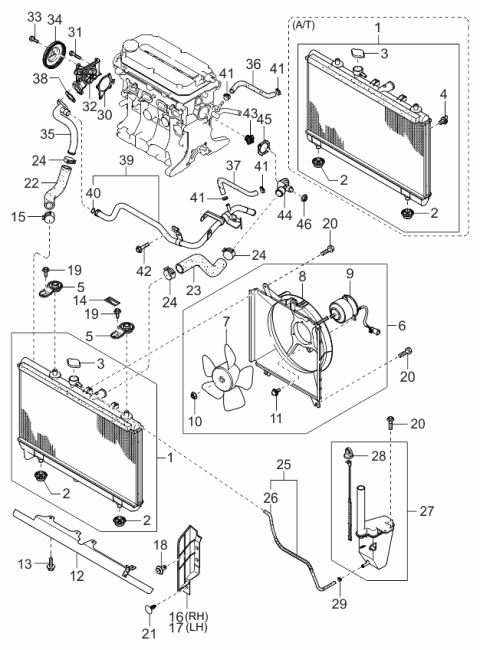 2000 Kia Rio  Bolt Diagram for K907200616B