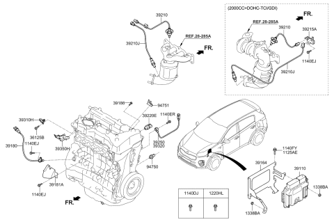 2021 Kia Sportage  Screw-Machine Diagram for 1220406251