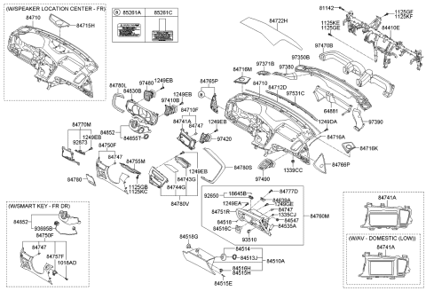 2013 Kia Optima  Bolt-Washer Assembly Diagram for 844342J000