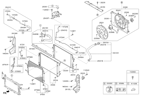 2020 Kia Niro  O-Ring Diagram for 97690G2000