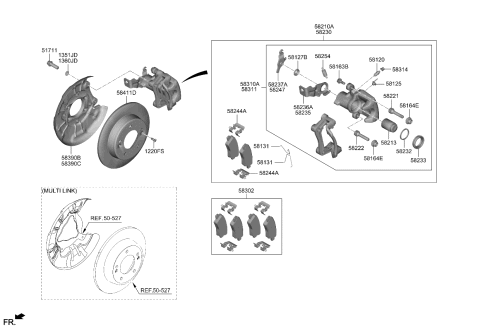 2020 Kia Forte  Lever, LH Diagram for 58227G3400