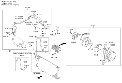 2010 Kia Sportage  Ring-Snap Diagram for 976452S000