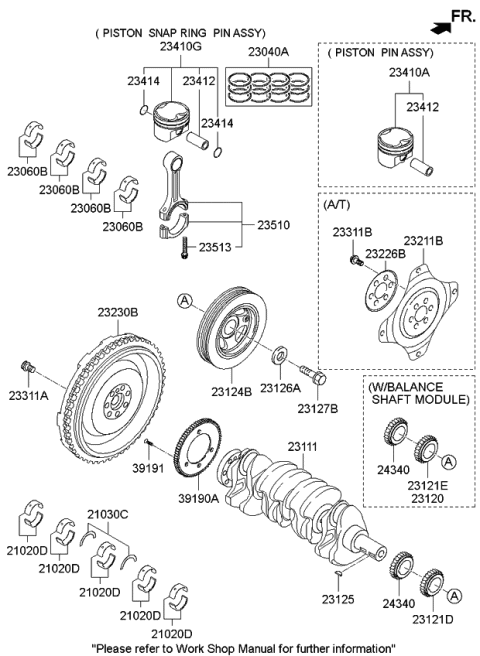 2013 Kia Sportage  Ring-Snap Diagram for 234132C400