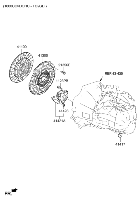 2014 Kia Forte Koup  O-Ring Diagram for 4149032300