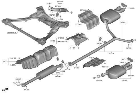 2024 Kia K5 NUT Diagram for 1318012007C