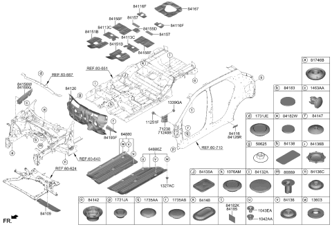 2023 Kia Niro  Plug-Wax Injection H Diagram for 1731722000B
