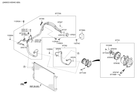 2019 Kia Sportage  Valve-Expansion Diagram for 976262P200