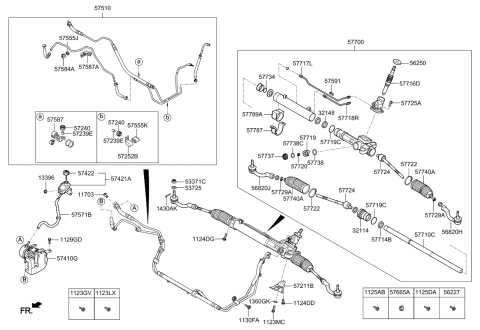 2015 Kia K900  Ring"O" Diagram for 577383N900