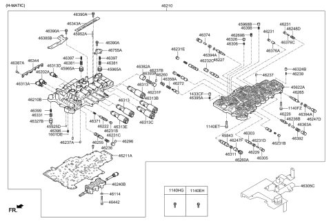 2015 Kia K900  Bolt-Flange Diagram for 1140306163