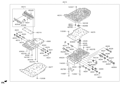2007 Kia Spectra  Bolt-Flange Diagram for 1140306707B