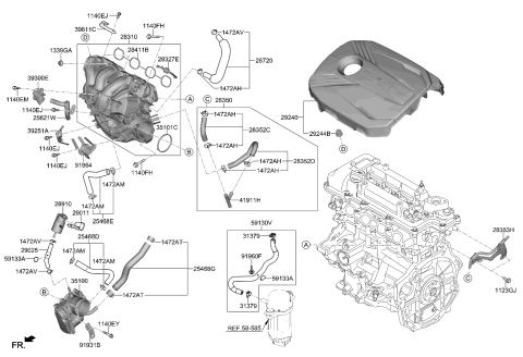 2023 Kia Forte  Bolt Diagram for 1123306186B