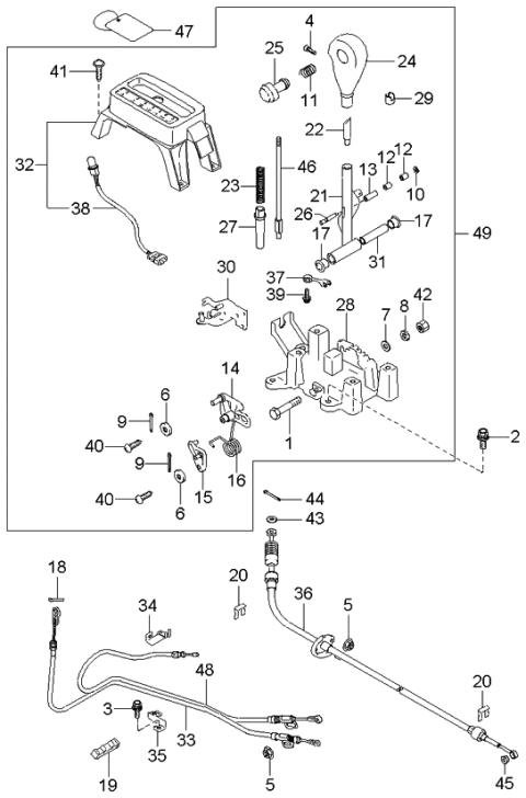 2003 Kia Optima  Bolt Diagram for 1129006121
