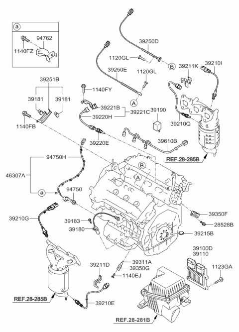 2008 Kia Optima  Resistor With Diode Diagram for 3919023000