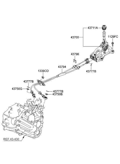 2008 Kia Optima  Bolt Diagram for 1129308403