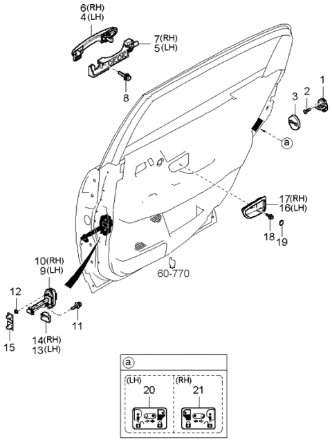 2004 Kia Amanti  Bolt Diagram for 1123005123