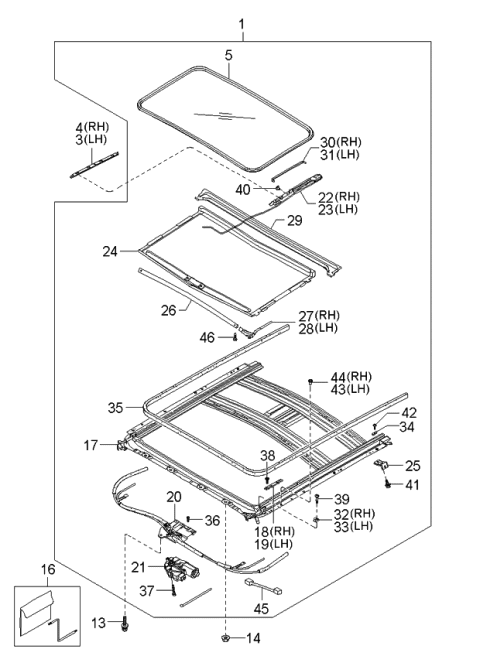 2004 Kia Amanti Screw-Machine Diagram for 1220105301